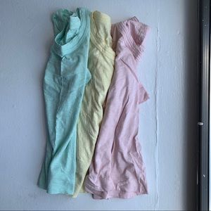 Lot of 3 whistles t-shirts sz S